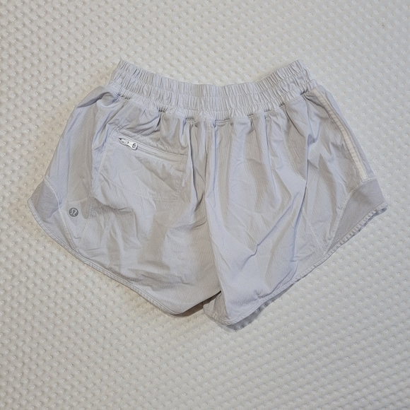 Lululemon Icy Grey shorts with mesh on sides - Picture 4 of 7